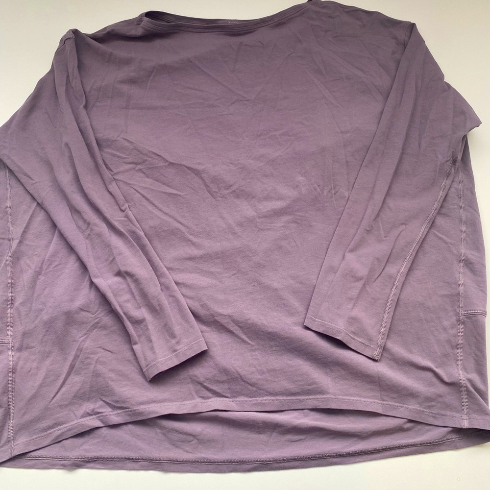 lululemon athletica Purple Long Sleeve Top